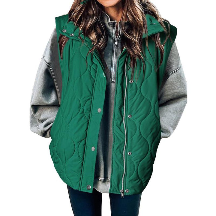 Libby – Casual Quilted Oversized Lightweight Puffer Vest