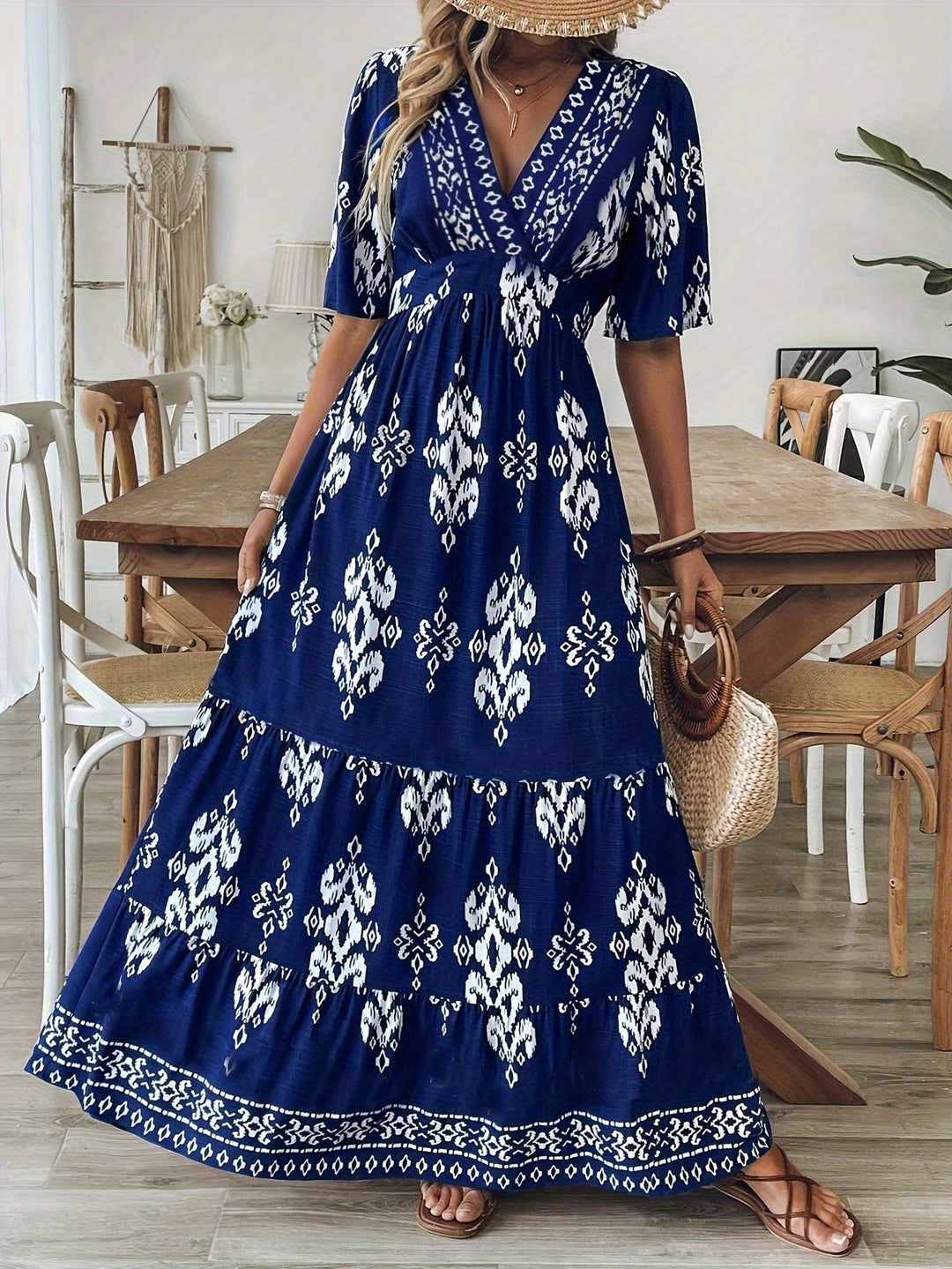 Judith – Vintage Boho Maxi Dress