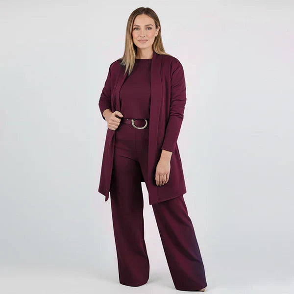 Rosaline – Elegant Stretch Three-Piece Set