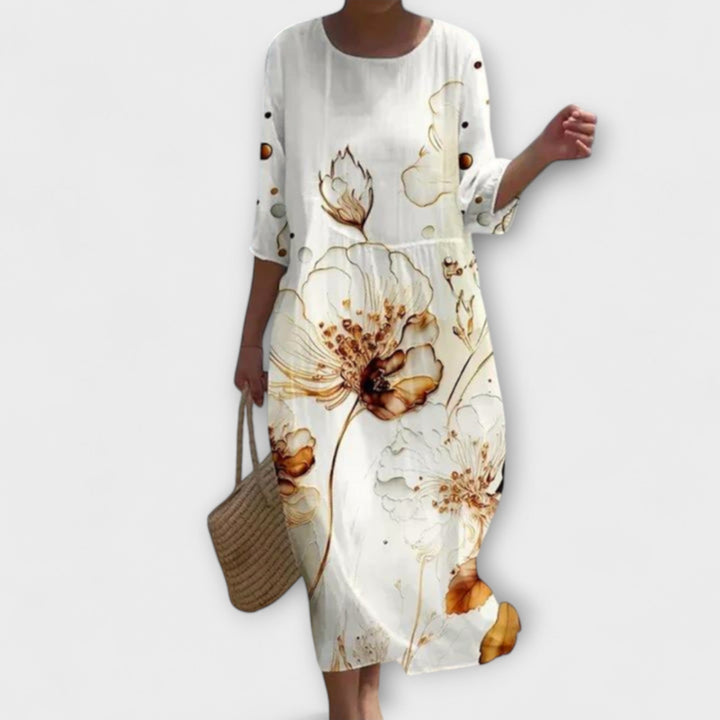 Eileen – Elegant Floral Maxi Dress