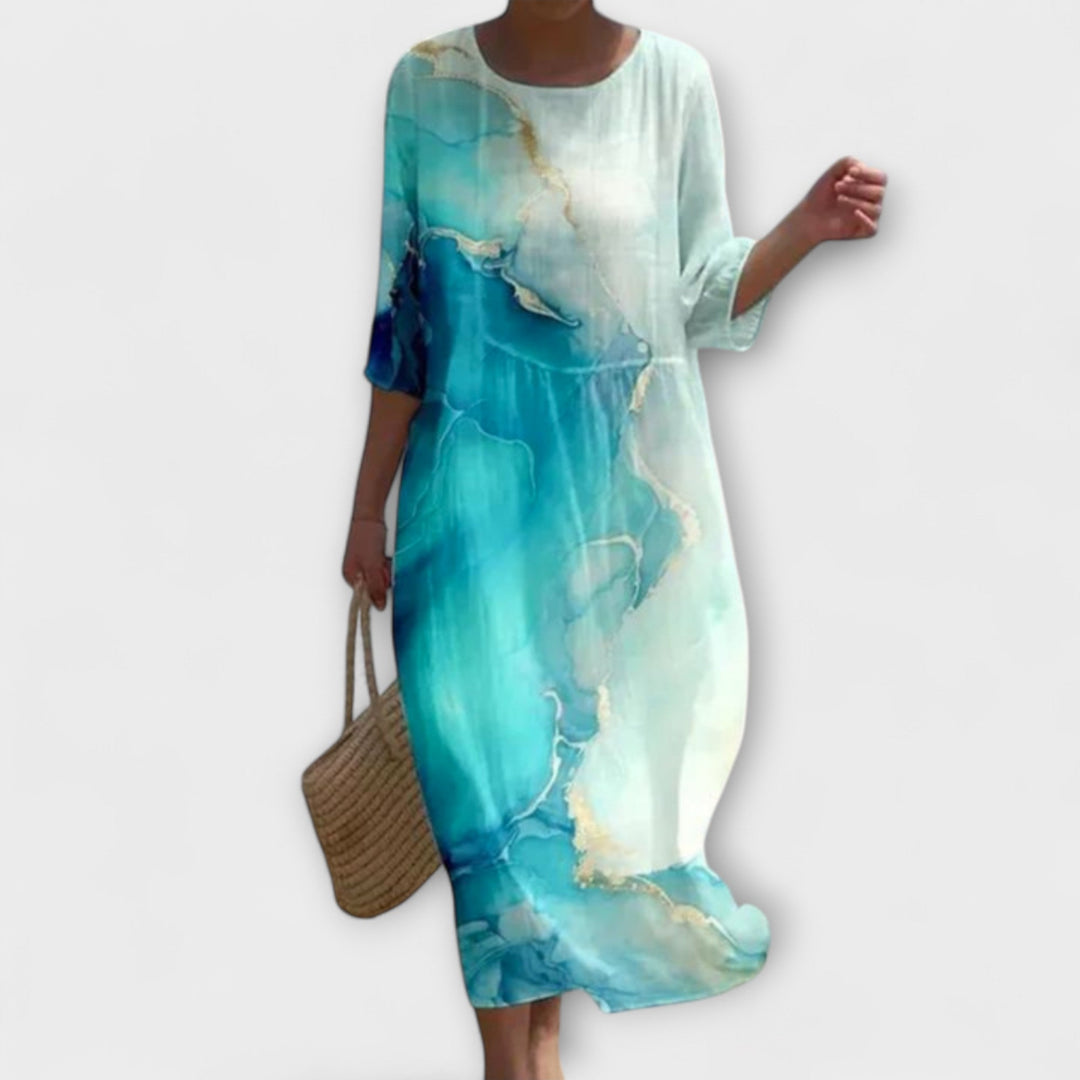 Eileen – Elegant Floral Maxi Dress