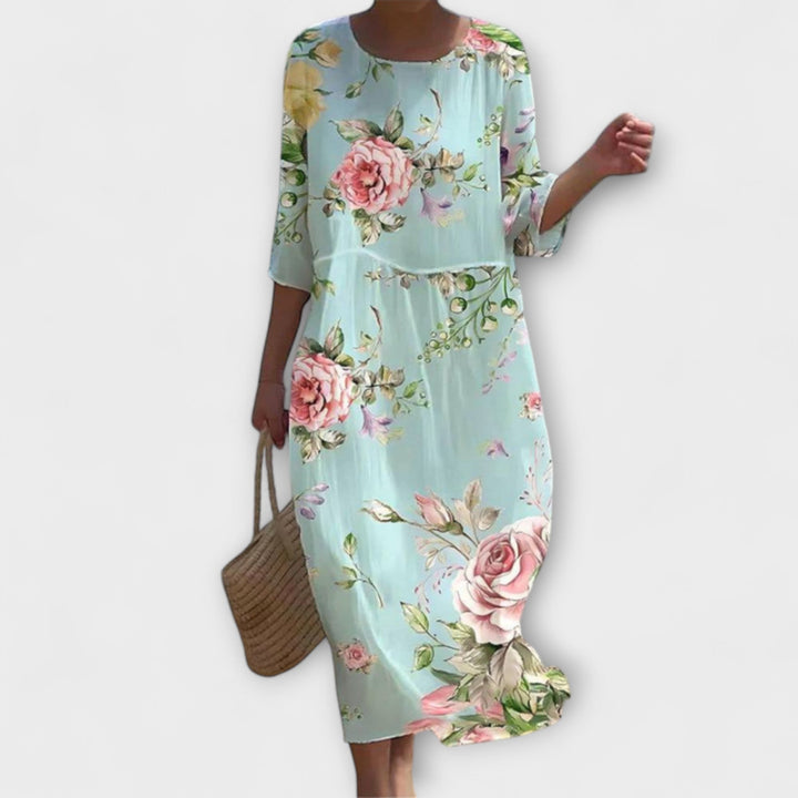 Eileen – Elegant Floral Maxi Dress