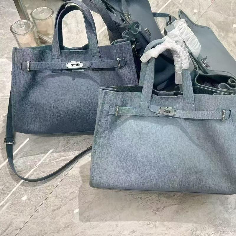 Beverley – Large Capacity Genuine Leather Tote Bag for Work and Travel