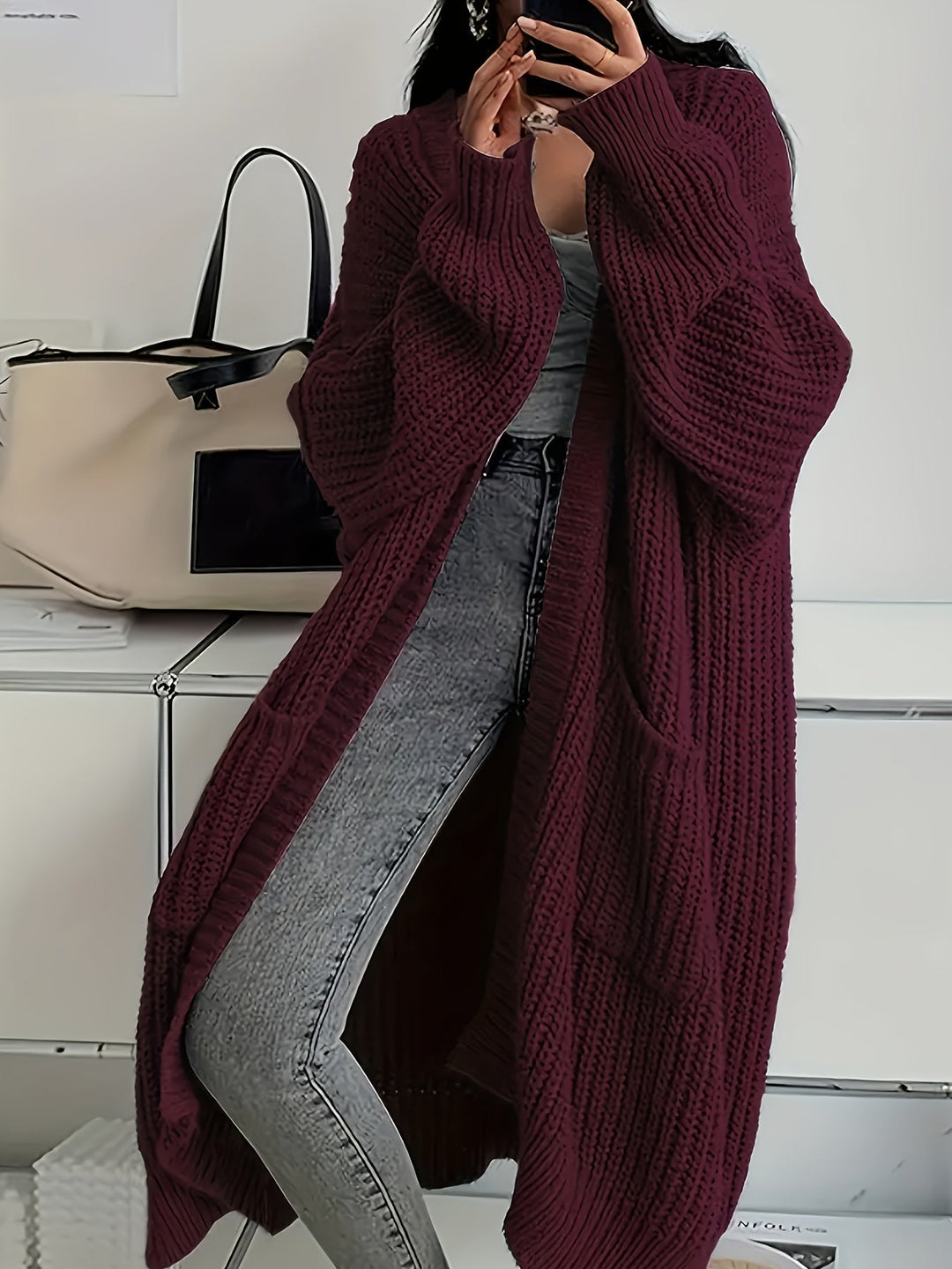 Agna – Longline Cardigan