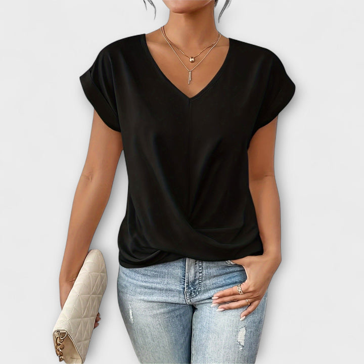 Celeste – Elegant V-Neck Top