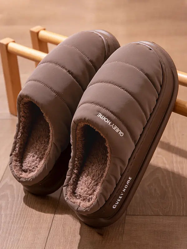 Isobel – Comfortable Warm Fleece Lined Non-Slip Indoor Slippers