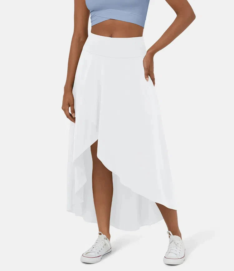 Amelie – Elegant Asymmetric Midi Skirt