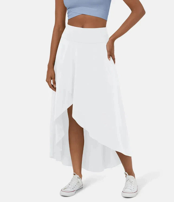 Amelie – Elegant Asymmetric Midi Skirt