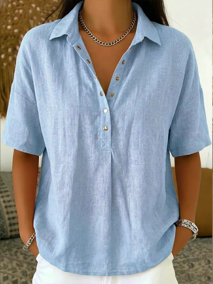 Rachael – Women's Collared Blouse