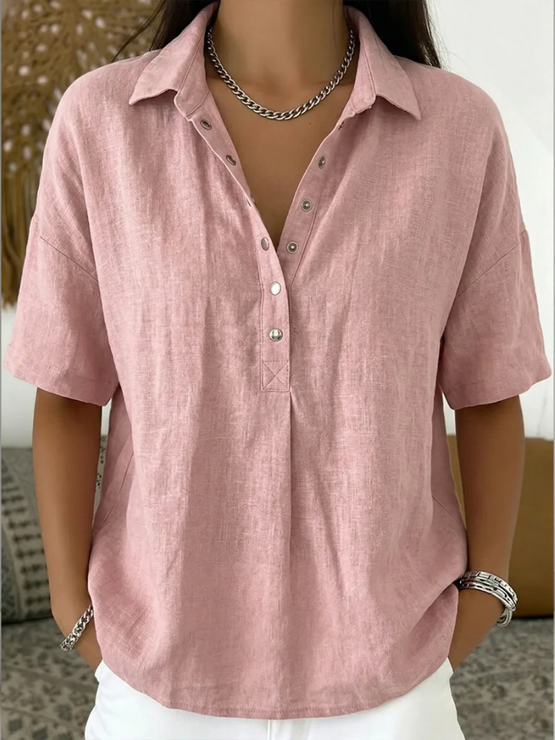 Rachael – Women's Collared Blouse