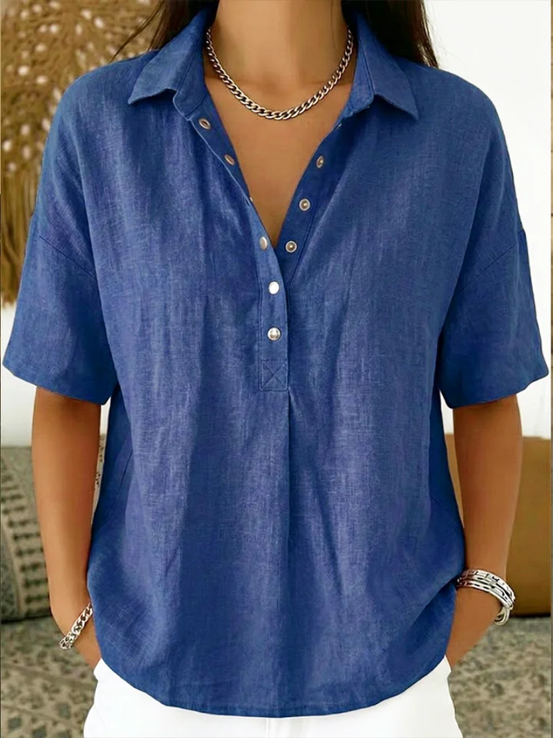 Rachael – Women's Collared Blouse