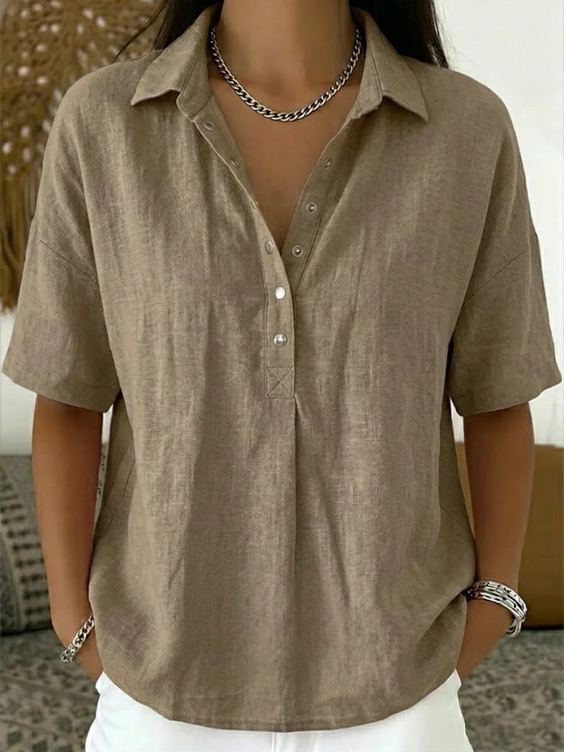 Rachael – Women's Collared Blouse