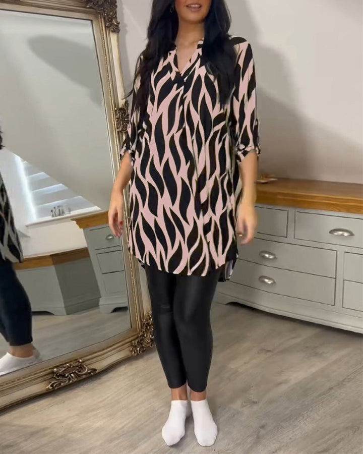 Alexandra – Printed Loose Fit Top