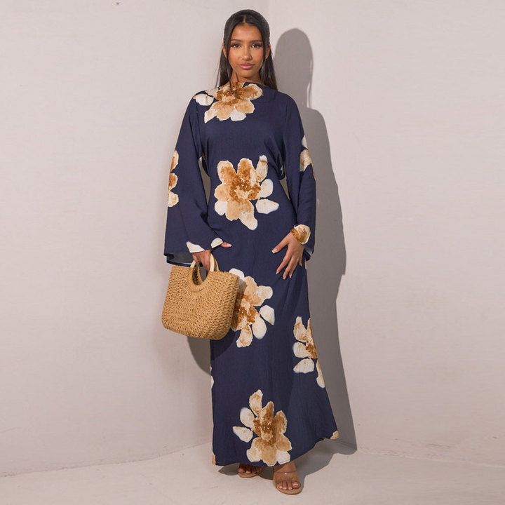 Isobel – Modest Floral Loose Fit Maxi Dress