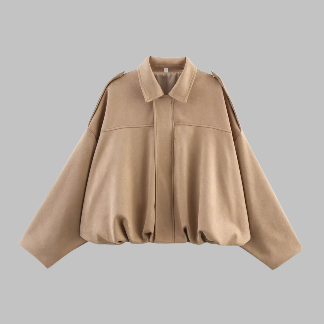 Eileen – Oversized Hooded Pullover Jacket
