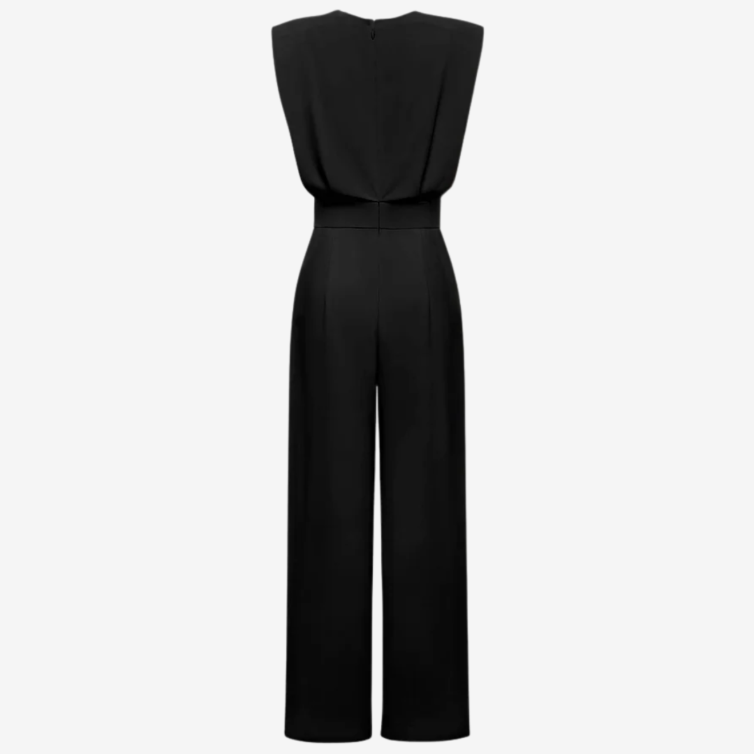 Serena – Structured Wide-Leg Jumpsuit