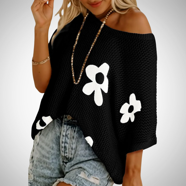 Stephanie – Stylish Lightweight Crochet Top