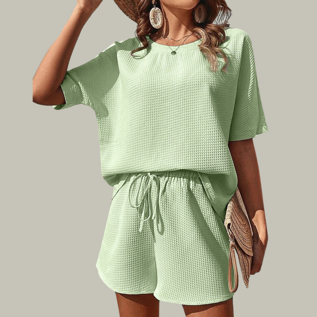 Jill – Casual Plus Size Summer Lounge Set