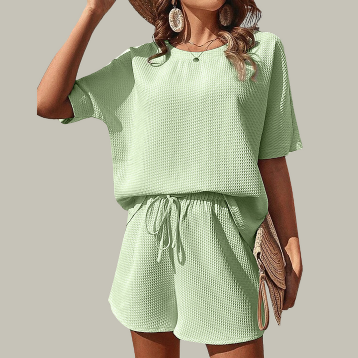 Jill – Casual Plus Size Summer Lounge Set