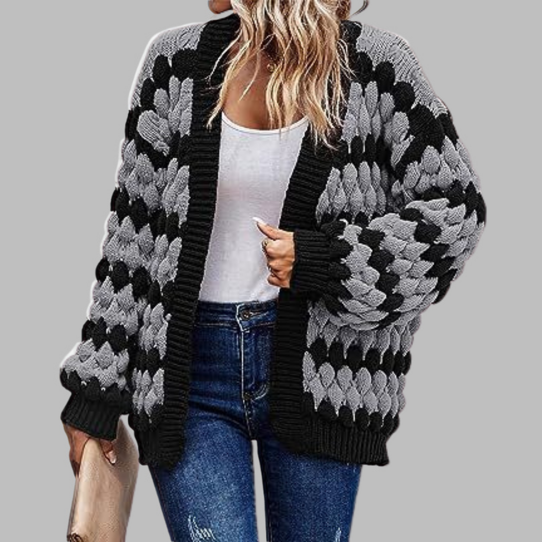 Isobel – Casual Long Sleeve Drop Shoulder Cardigan
