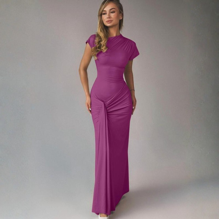 Joan – Elegant Mermaid Hem Long Sleeve Bodycon Dress