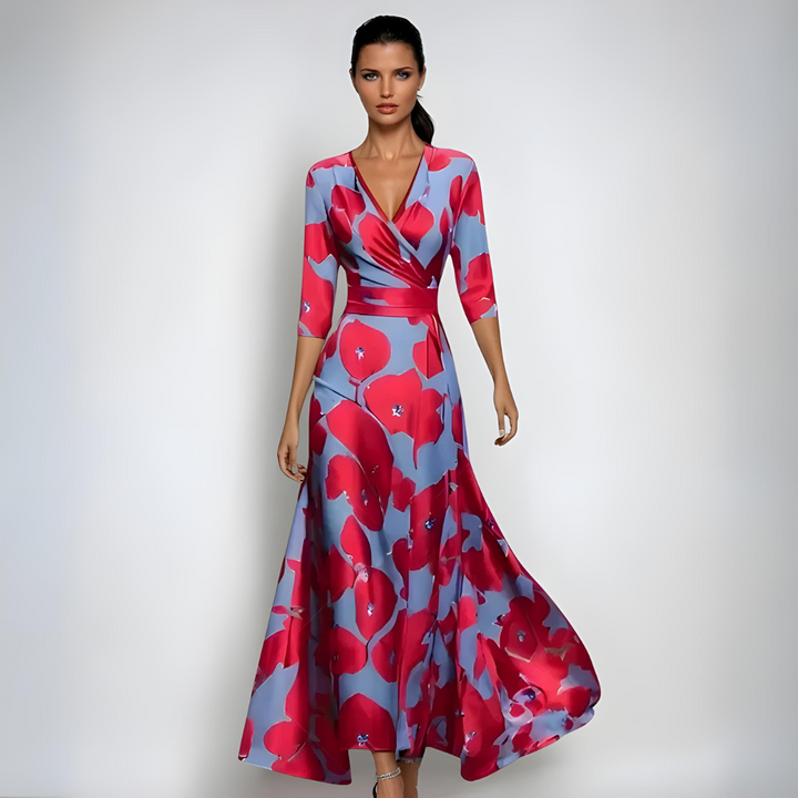 Deirdre – Sophisticated Floral Dress