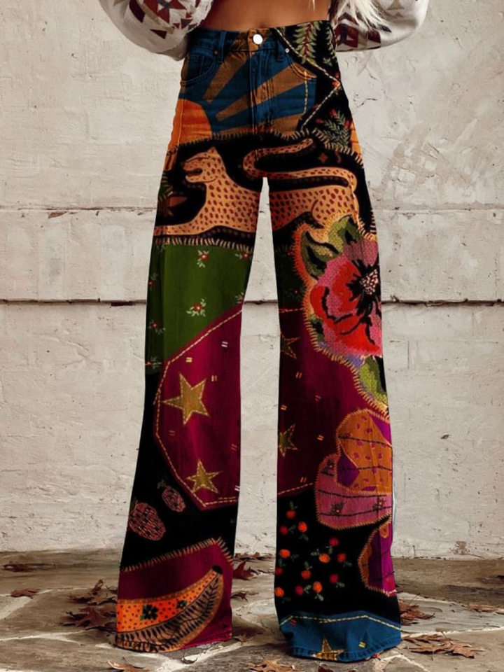 Gabrielle – Artistic Wide Leg Trousers