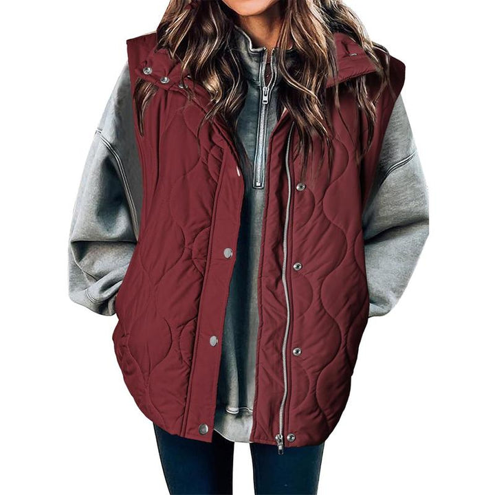 Libby – Casual Quilted Oversized Lightweight Puffer Vest