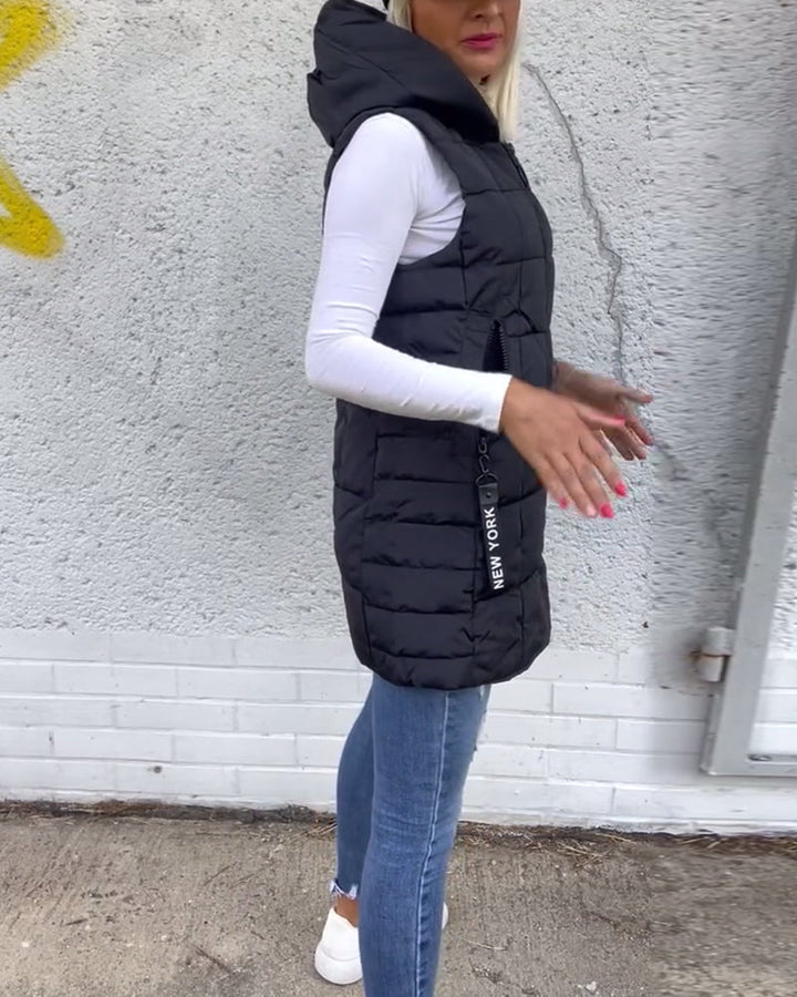 Celeste – Sleeveless Puffer Jacket