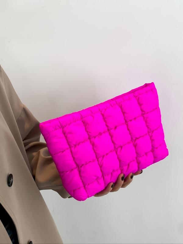 Emily – Large Capacity Quilted Zipper Travel Storage Bag
