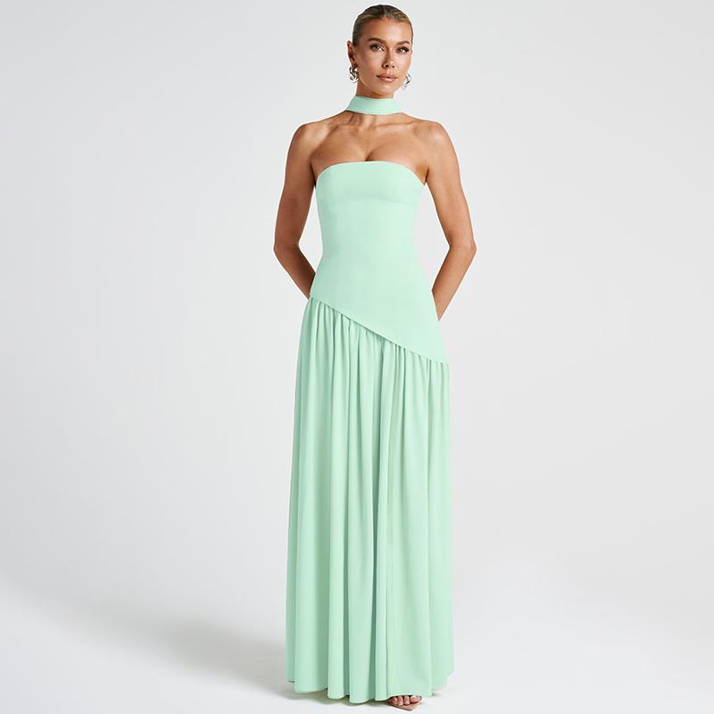 Sheena – Elegant Sleeveless Bodycon Maxi Party Dress