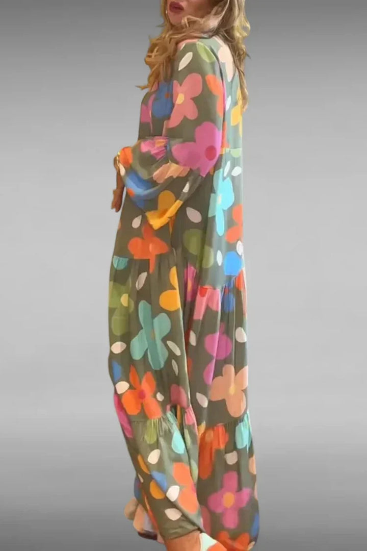 Mabel – Relaxed Fit Floral Maxi Dress