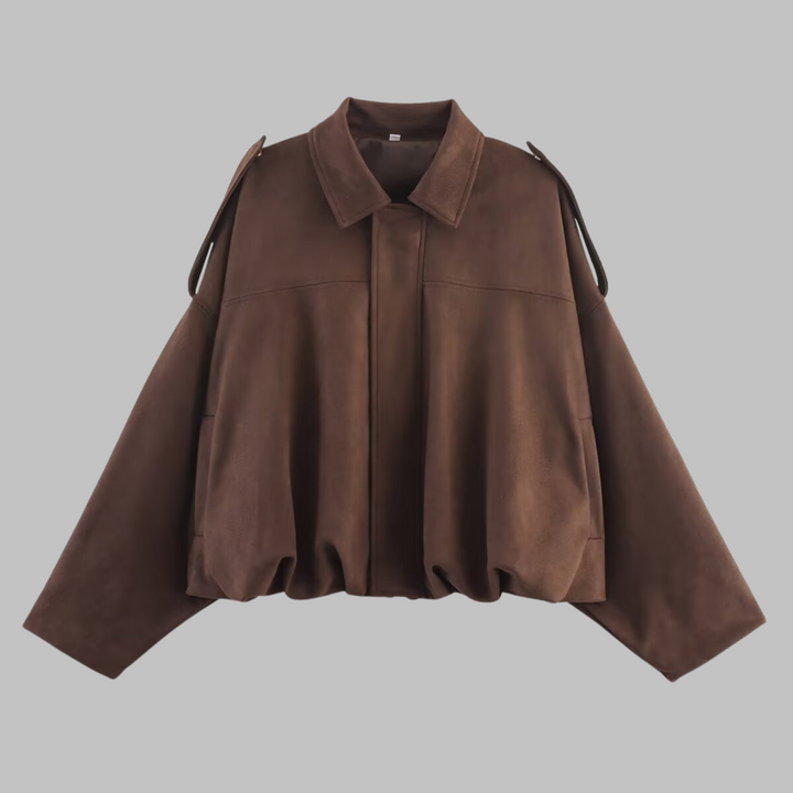 Eileen – Oversized Hooded Pullover Jacket