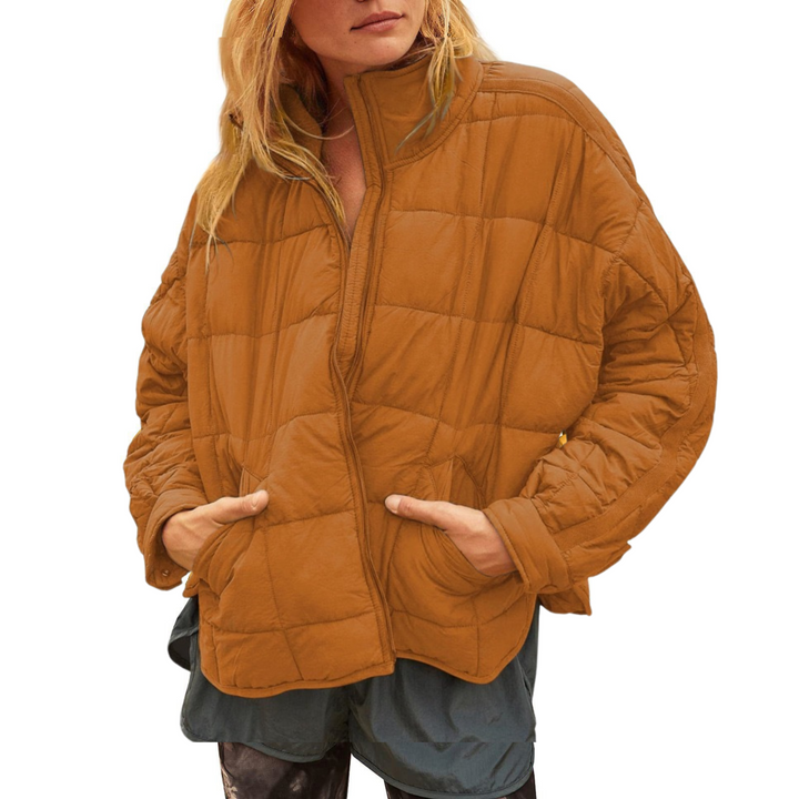Gemma – Lightweight Compact Zip Puffer Jacket