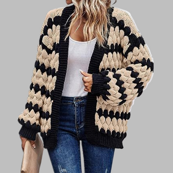 Isobel – Casual Long Sleeve Drop Shoulder Cardigan