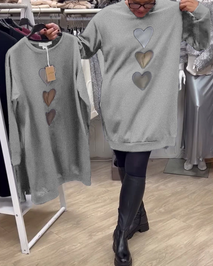 Cynthia – Casual Sweatshirt Dress