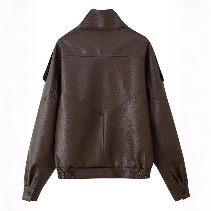 Alice – Fuzzy Warm Half-Zip Cropped Fleece Pullover