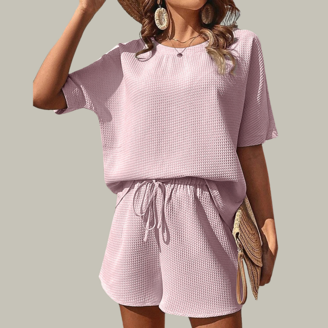 Jill – Casual Plus Size Summer Lounge Set