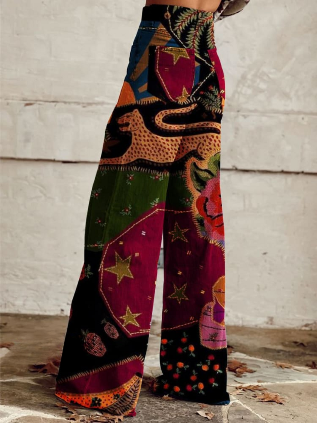 Gabrielle – Artistic Wide Leg Trousers