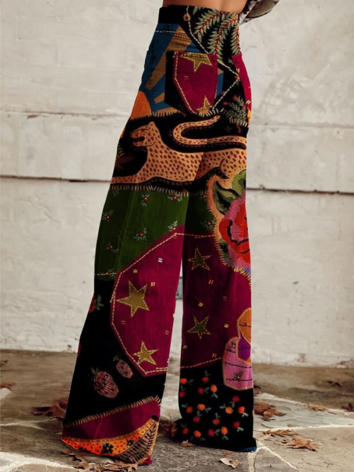 Gabrielle – Artistic Wide Leg Trousers