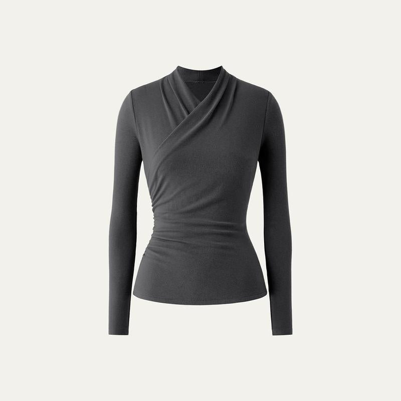Sonia – Chic Sheer Mesh Long Sleeve Top