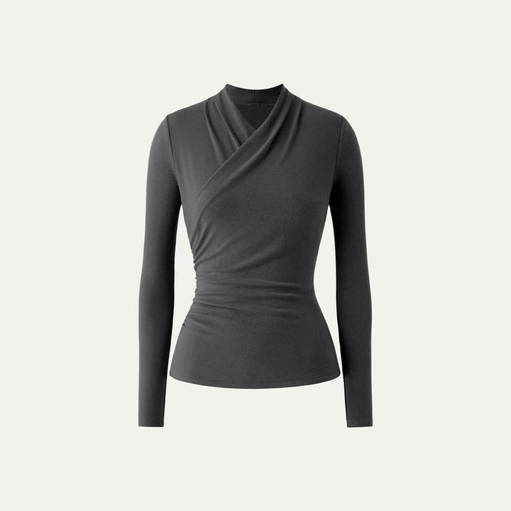Sonia – Chic Sheer Mesh Long Sleeve Top