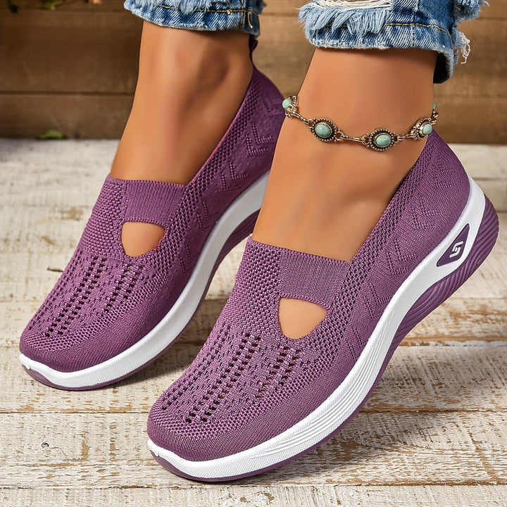Edna – Knit Slip-On Comfort Sneakers