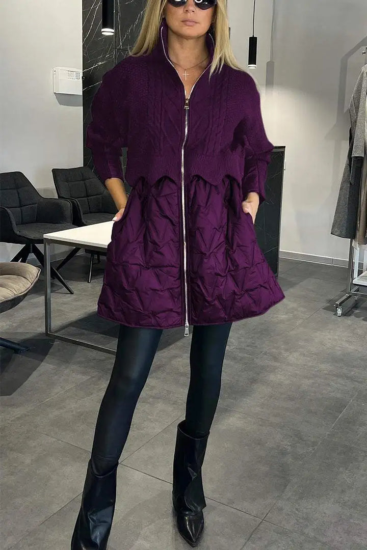 Mairead – Quilted Hybrid Jacket