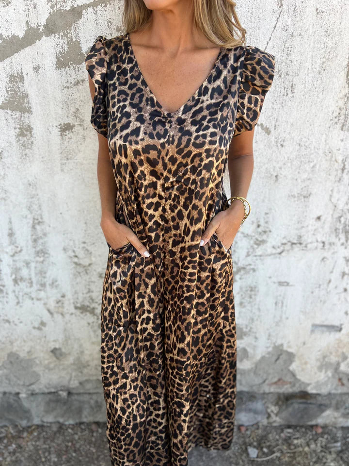 Eileen – Trendy V-Neck Jumpsuit
