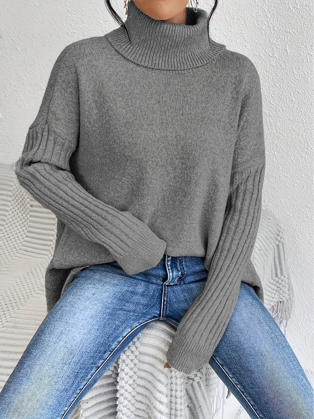 Heather – Cosy Knit Sweater
