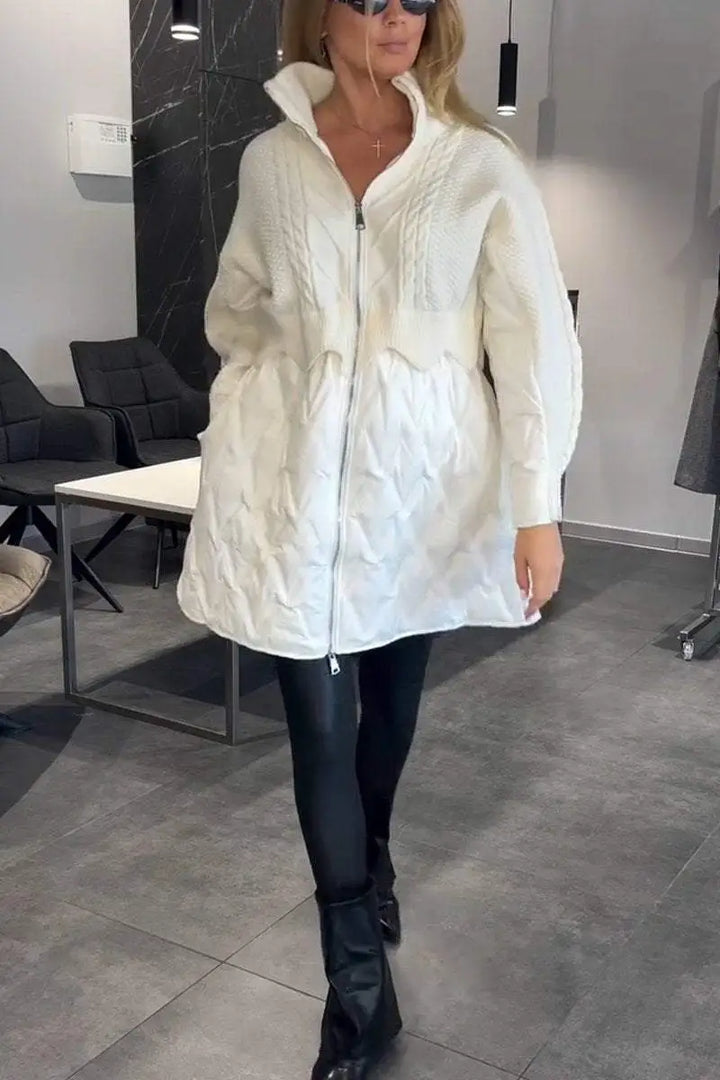Mairead – Quilted Hybrid Jacket