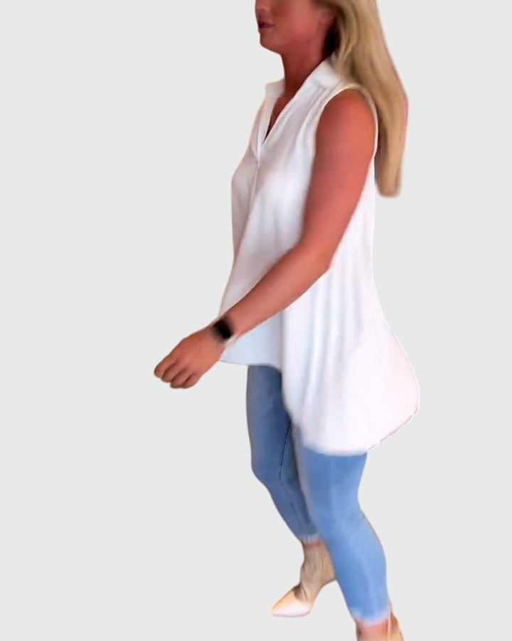 Rosamund – Sleeveless Blouse