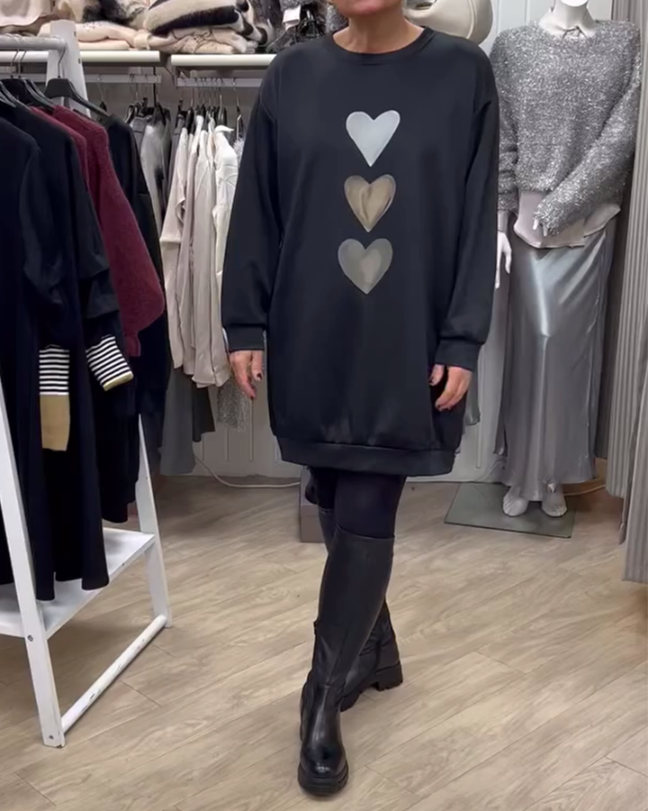 Cynthia – Casual Sweatshirt Dress