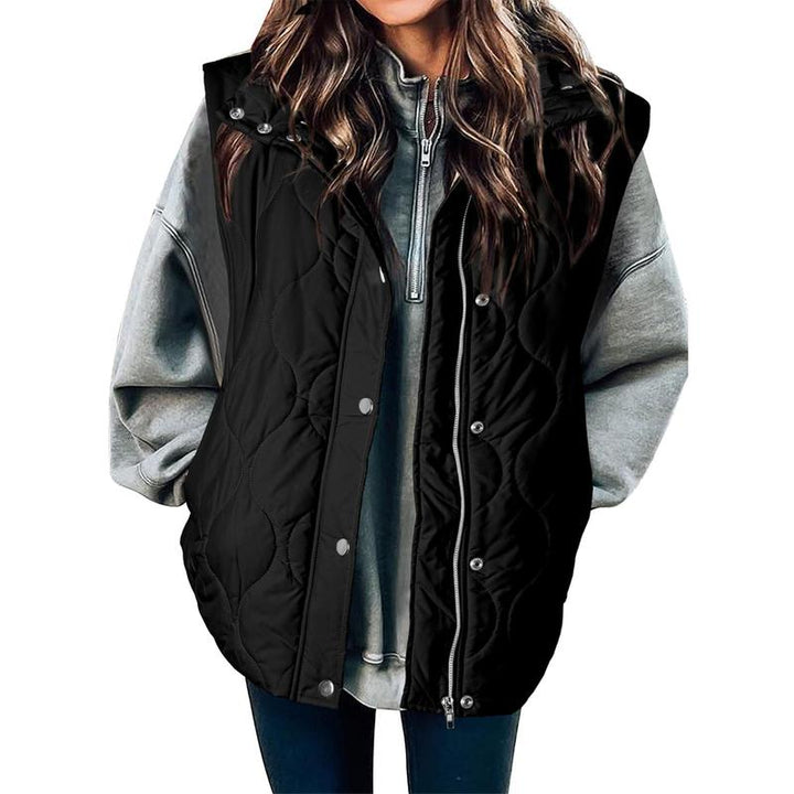 Libby – Casual Quilted Oversized Lightweight Puffer Vest
